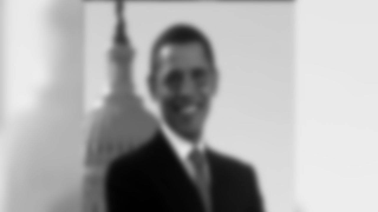 President Elect Barack Obama shows his game face