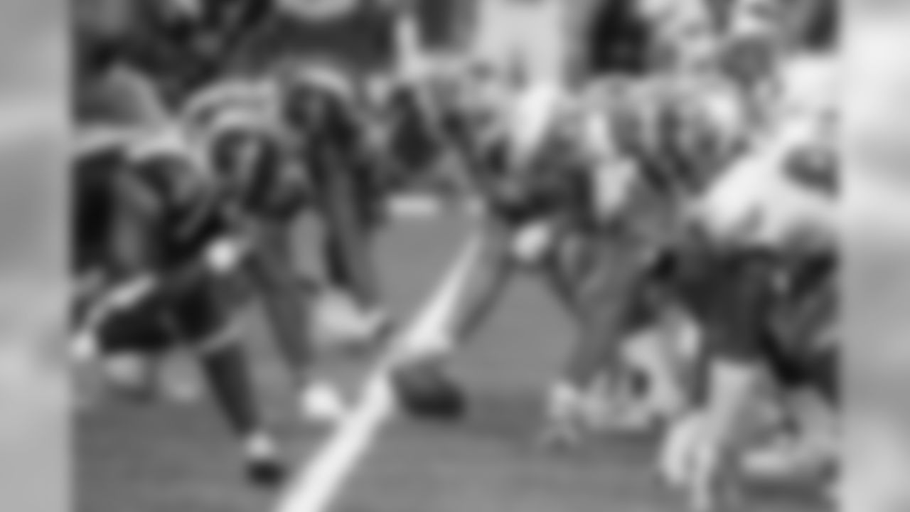 Nov. 26, 2006 -- The line of scrimmage.
