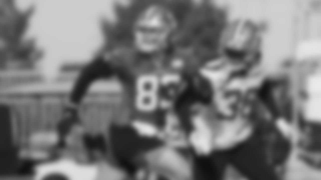 TE Chase Harrell, S Marcell Harris