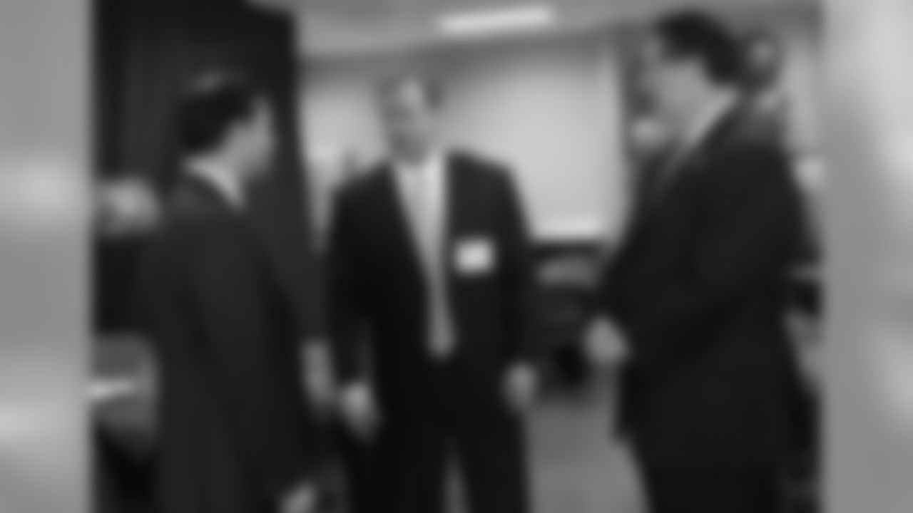 President/CEO Jed York, Commissioner Roger Goodell, and Owner John York