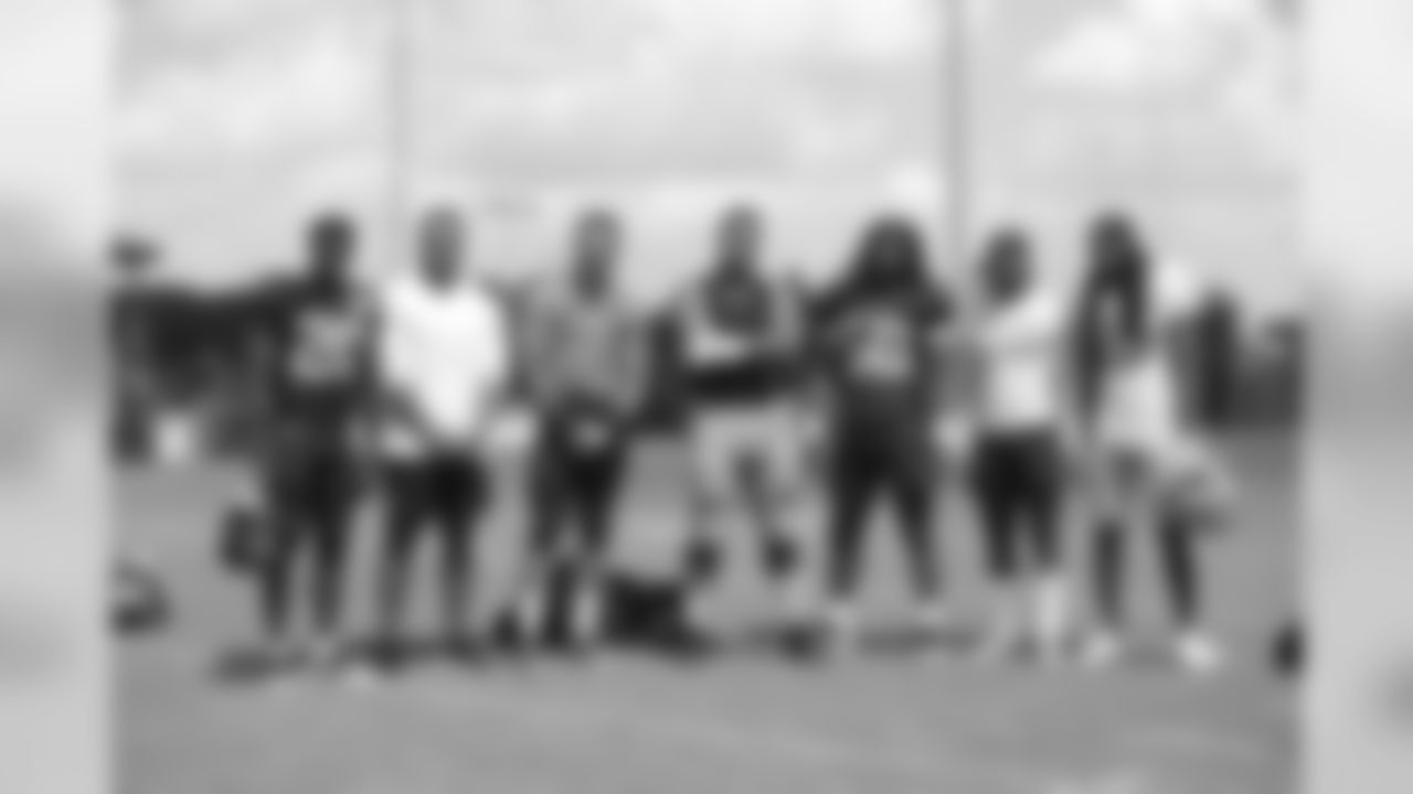 Houston Texans CB Jonathan Bademosi, DL Solomon Thomas, Texans LB Brennan Scarlett, G Joshua Garnett, Texans LB Peter Kalambayi, Texans S Justin Reid and CB Richard Sherman