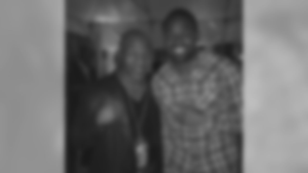 Torrey Smith with Mike Tyson