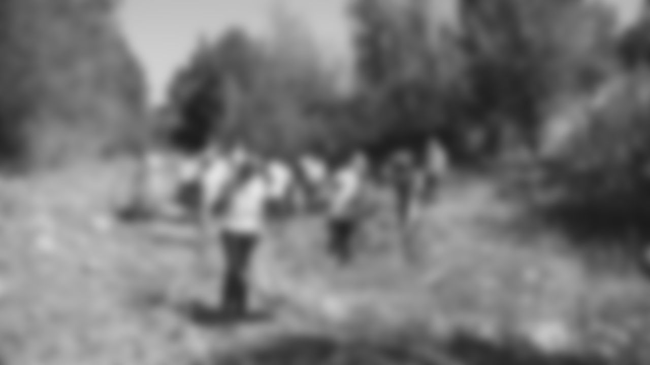 Azeez Al-Shaair and Front Office Staff Participate in Creek Clean-Up