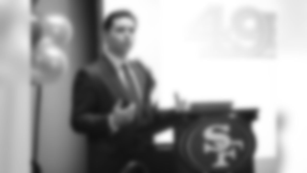 President/CEO Jed York addressed the audience