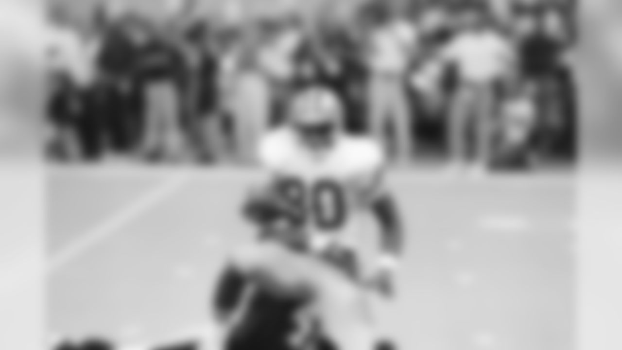 1990 -- 49ers wideout Jerry Rice.
