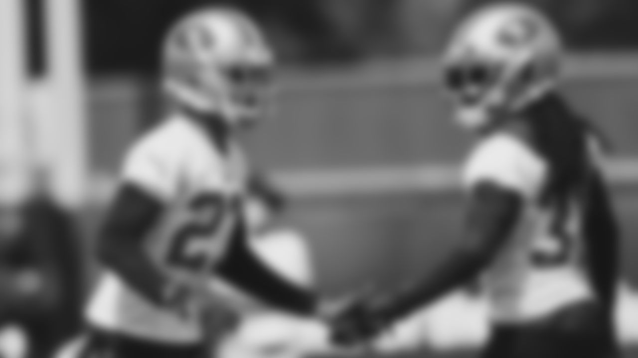 CB Ahkello Witherspoon and S Marcell Harris