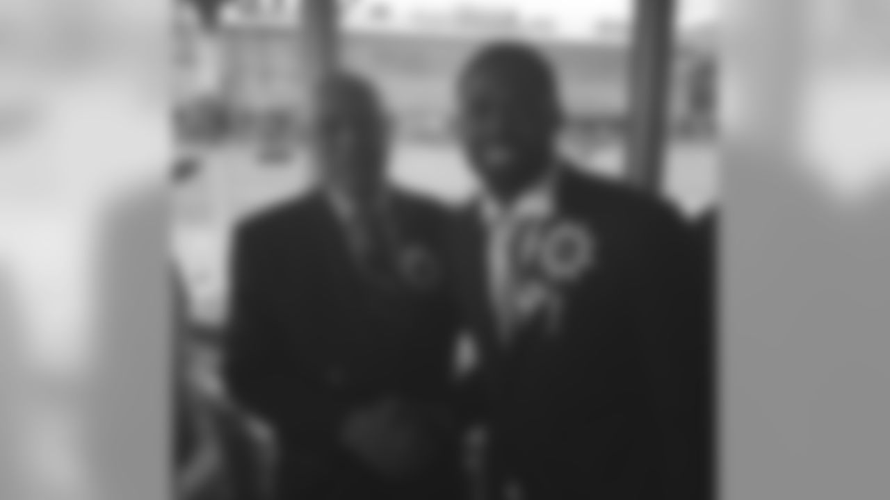 Torrey Smith with Colin Powell