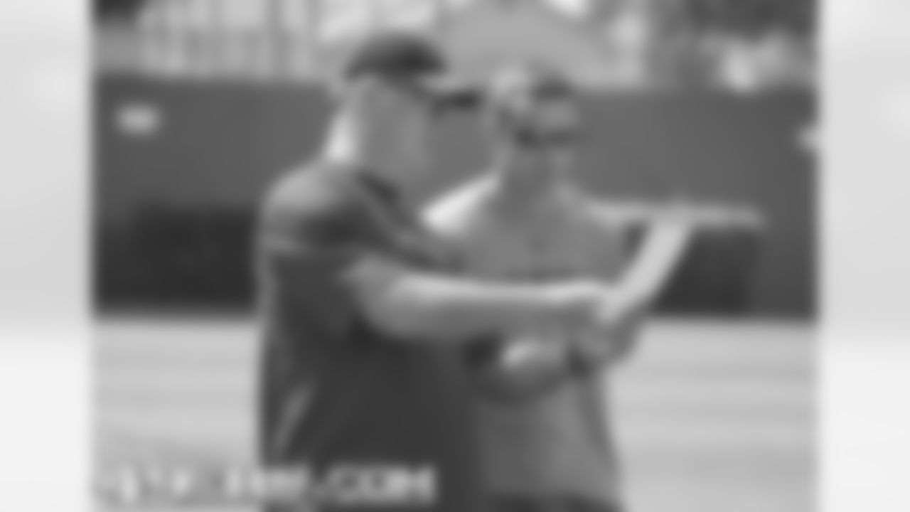Special teams coordinator Kurt Schottenhiemer and coach Dave Fipp