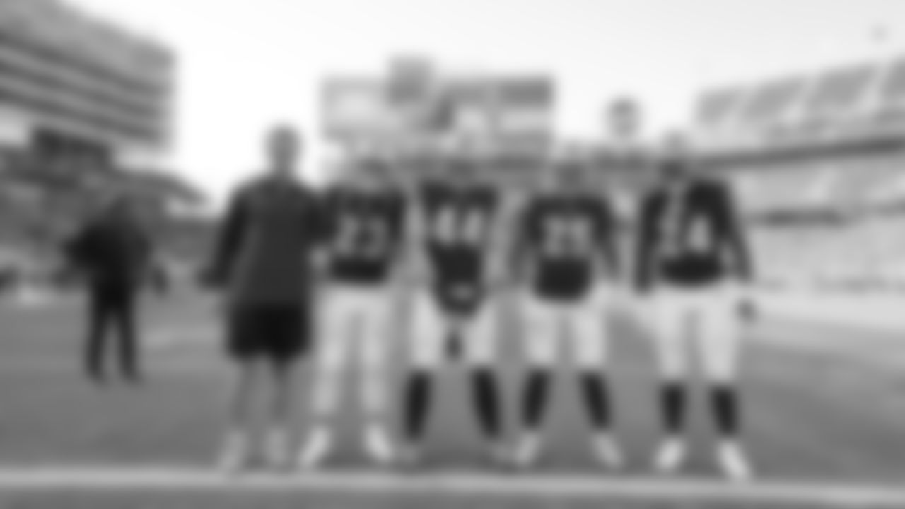FB Jack Colletto, RB Christian McCaffrey, FB Kyle Juszczyk, RB Elijah Mitchell, RB Jordan Mason