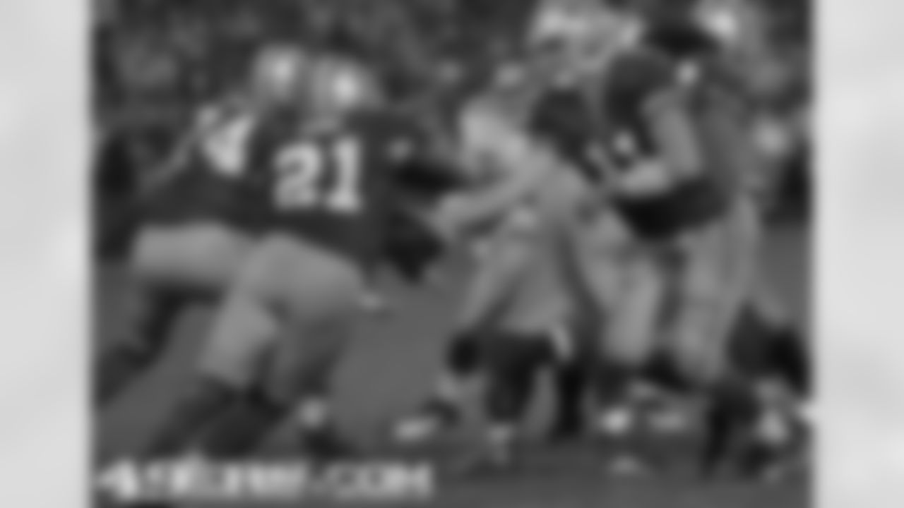 RB Frank Gore and QB Alex Smith