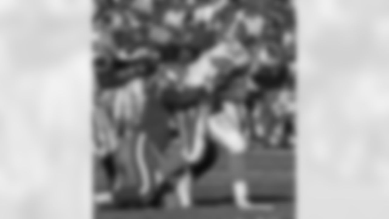 1995 -- 49ers pass-rusher Dennis Brown and Panthers quarterback Kerry Collins.