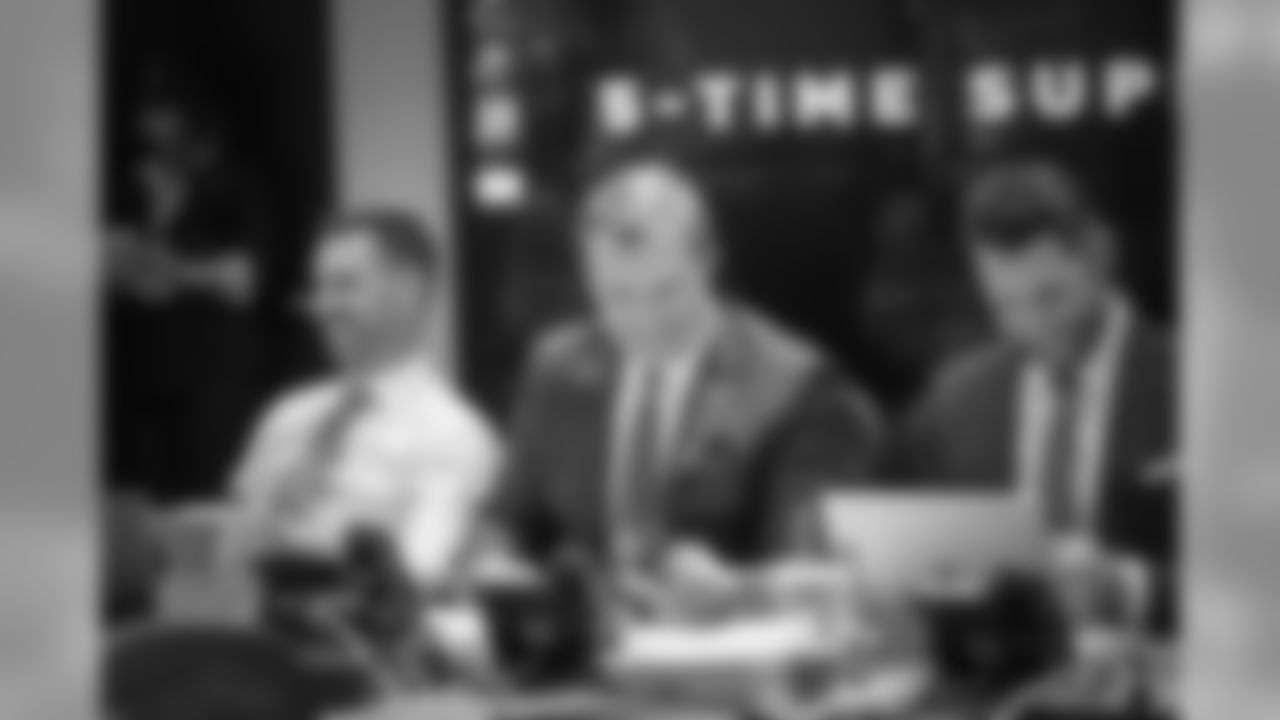 Kyle Shanahan, John Lynch and Adam Peters