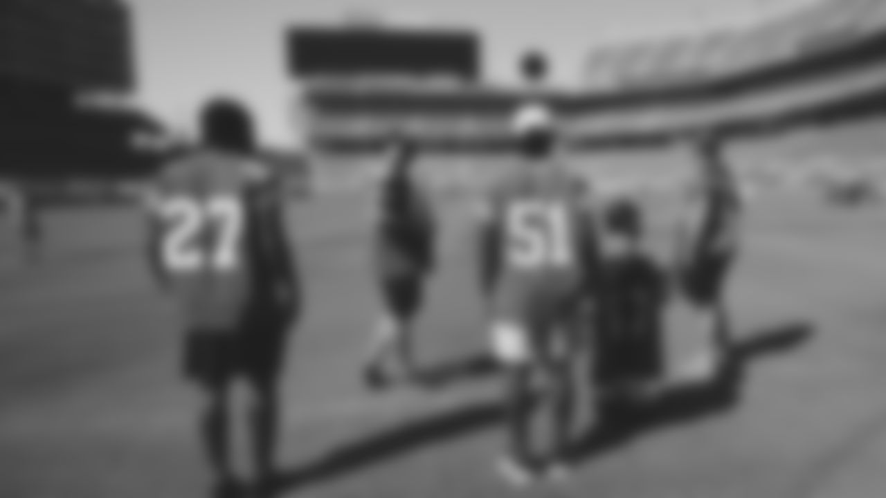 CB Dontae Johnson, OL Daniel Brunskill, LB Azeez Al-Shaair and OL Ben Garland