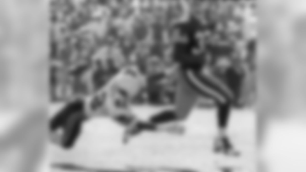 1993 -- 49ers running back Ricky Waters.