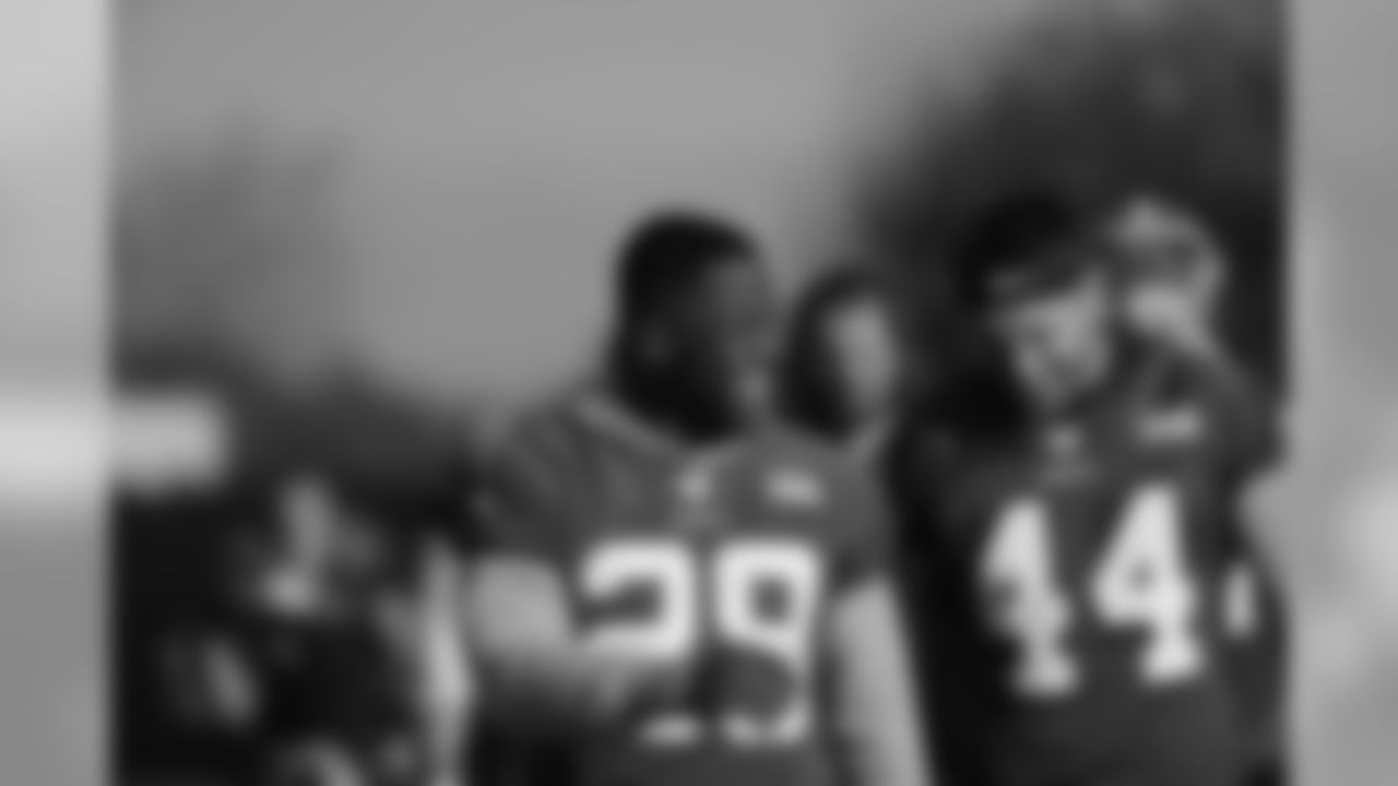 RB Carlos Hyde and FB Kyle Juszczyk