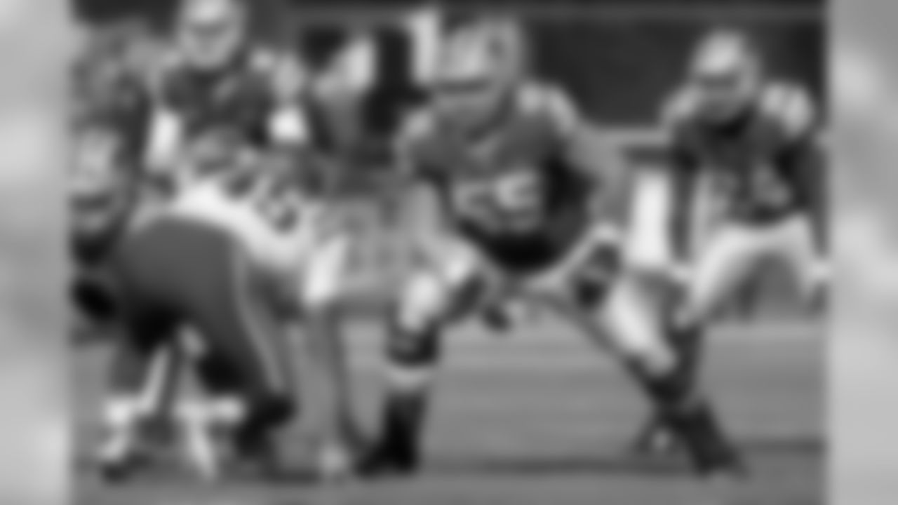 Whitehair was a four-year starter for the Wildcats. He lines up at left tackle but I'm projecting him to guard at the next level. He has an ideal frame and mentality for the position. In pass pro, he can bend and has a firm base to anchor vs. power rushers. He does have trouble cutting off speed on occasion and that is the main reason he needs to kick inside to guard. He plays with good awareness. In the run game, he can drop his weight and create movement at the point of attack. He looks to finish every snap. Overall, Whitehair does have some experience playing inside and I don't think it will take him long to make that adjustment. He should be a reliable starting guard for a long time.