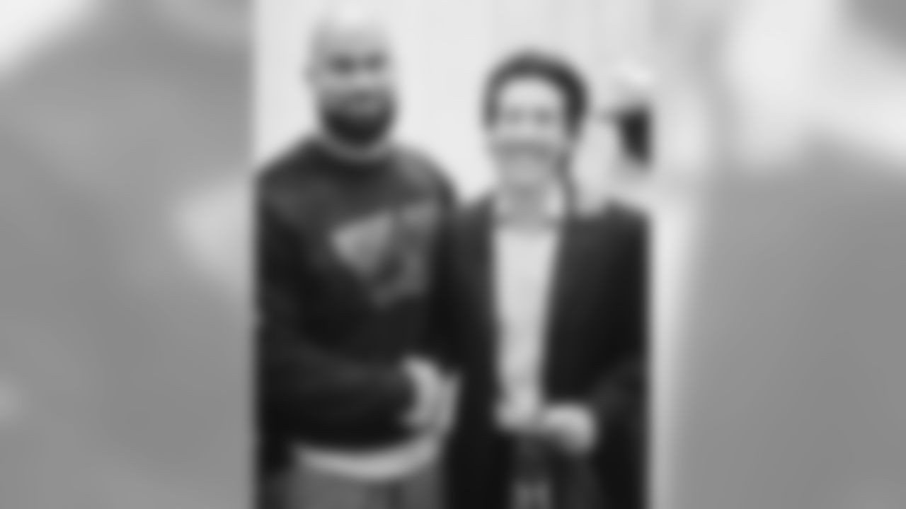 Michael Wilhoite with Joel Osteen