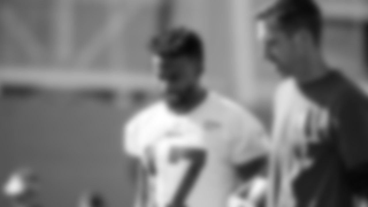 WR Emmanuel Sanders and Kyle Shanahan