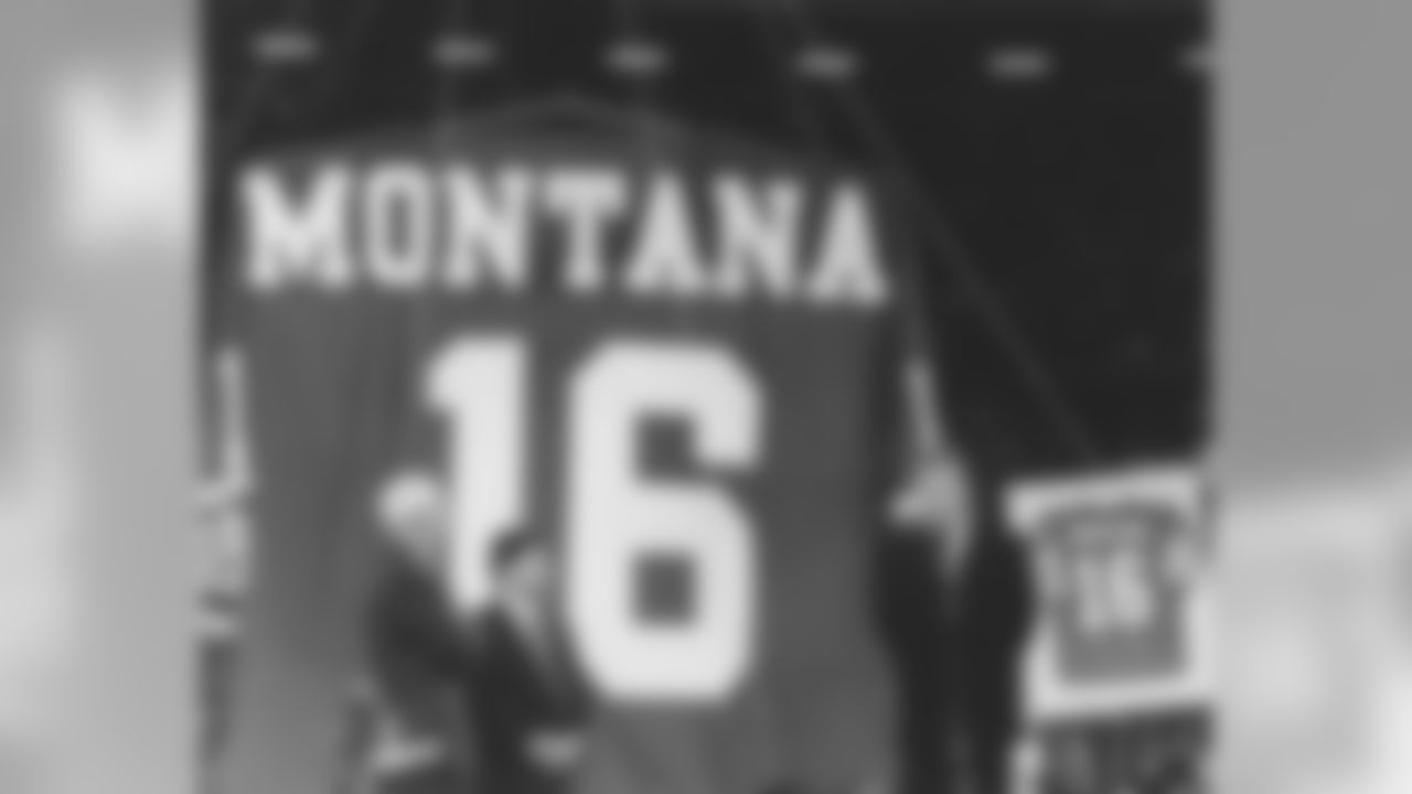 Eddie DeBartolo Jr., Bill Walsh and QB Joe Montana