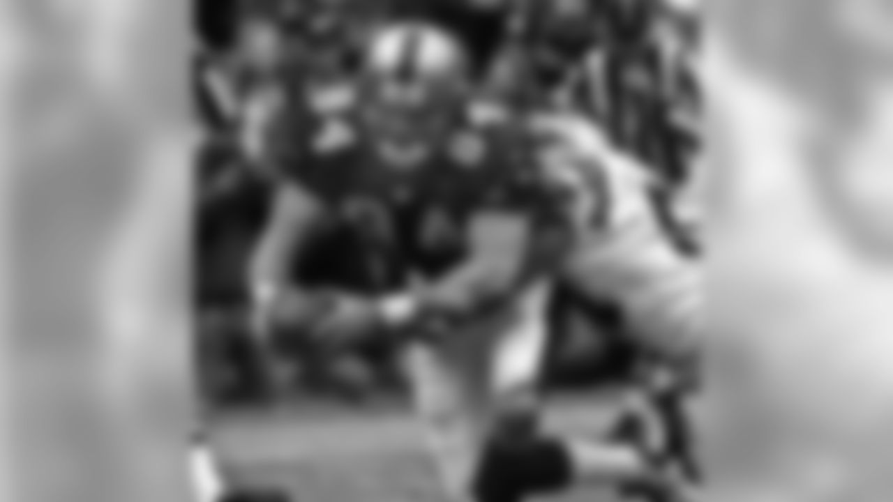 1996 -- 49ers pass-catcher Brent Jones.