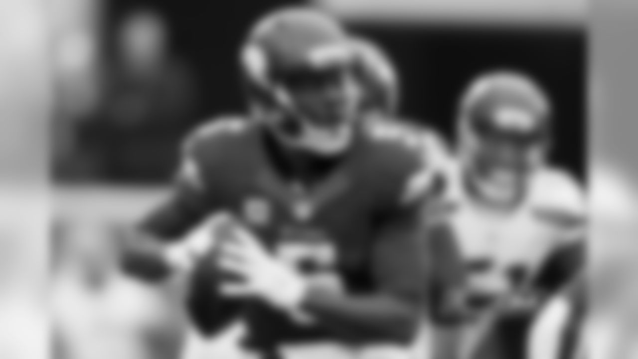 Backups: Shaun Hill and Taylor Heinicke