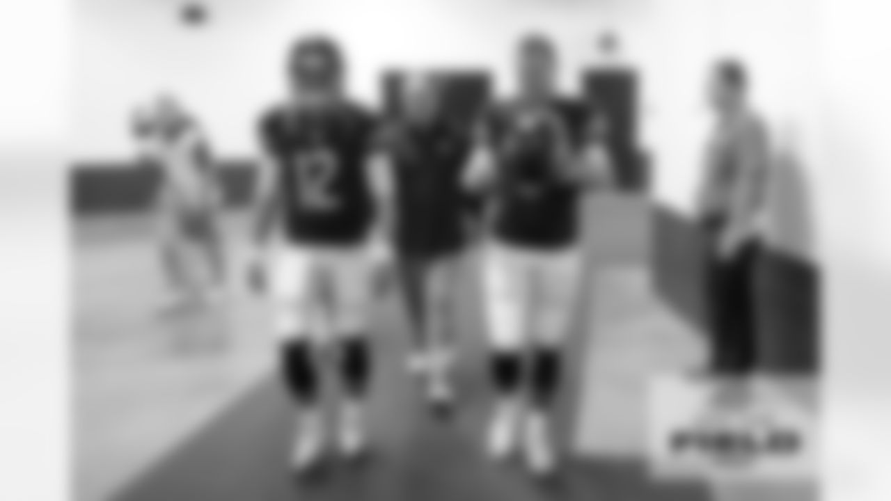 QBs David Fales & Jimmy Clausen with QB Coach Matt Cavanaugh