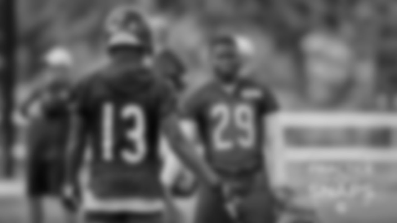 WR Marvin Hall and RB Tarik Cohen