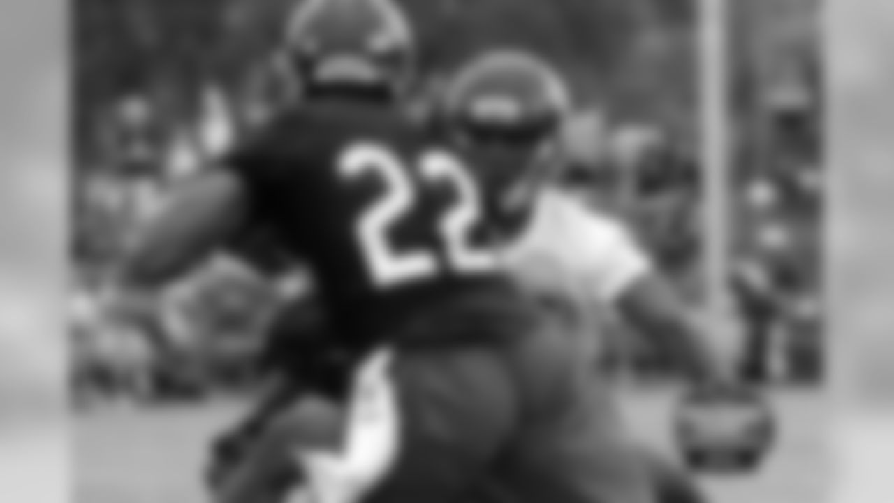 RB Matt Forte maneuvers up the middle.