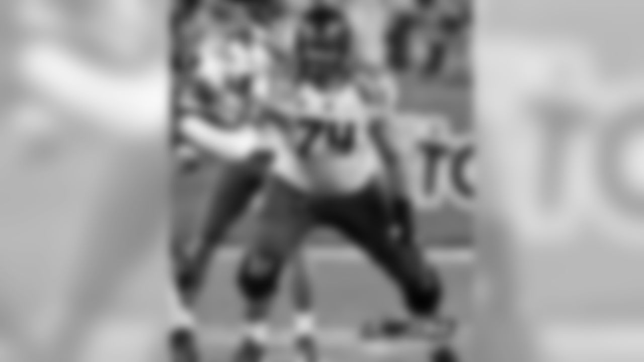 Photos of G Kyle Long, the Bears' first-round pick in the 2013 NFL Draft.