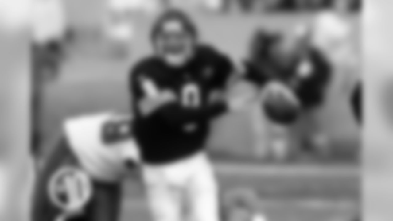 McNown came on late as a rookie, when he threw for 1,465 yards in 15 games played. After struggling early, the first-rounder picked it up down the stretch, gaining 622 yards through the air in his final three games.