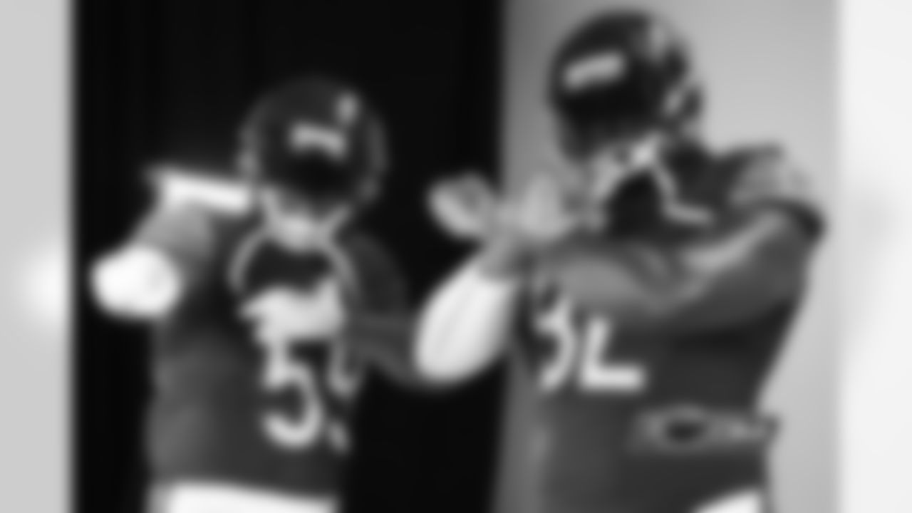 LB Danny Trevathan (59) and LB Pernell McPhee (92)