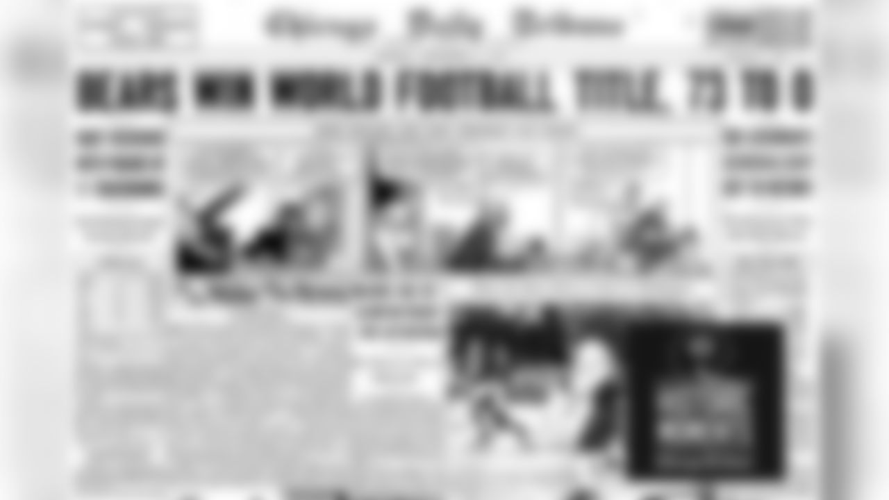 The front of the Chicago Tribune sports section on Monday, December 9, 1940.  - Bears Historic Moments - Chicago Tribune