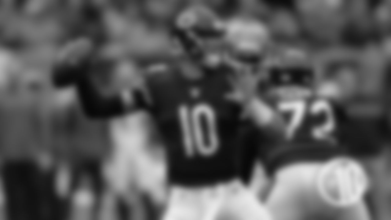 (5) Bears 48, Buccaneers 10 (Sept. 30, 2018)
Mitchell Trubisky threw six touchdown passes to fuel the rout, tying for the second most in Bears history behind only Hall of Famer Sid Luckman's seven TDs in a 1943 win over the Giants.