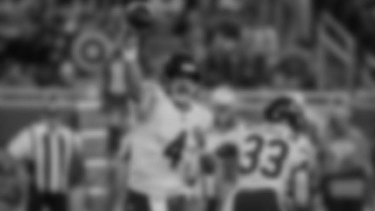 Chicago Bears take on the Detroit Lions, Thursday, November 22, 2018, in Detroit, Michigan.