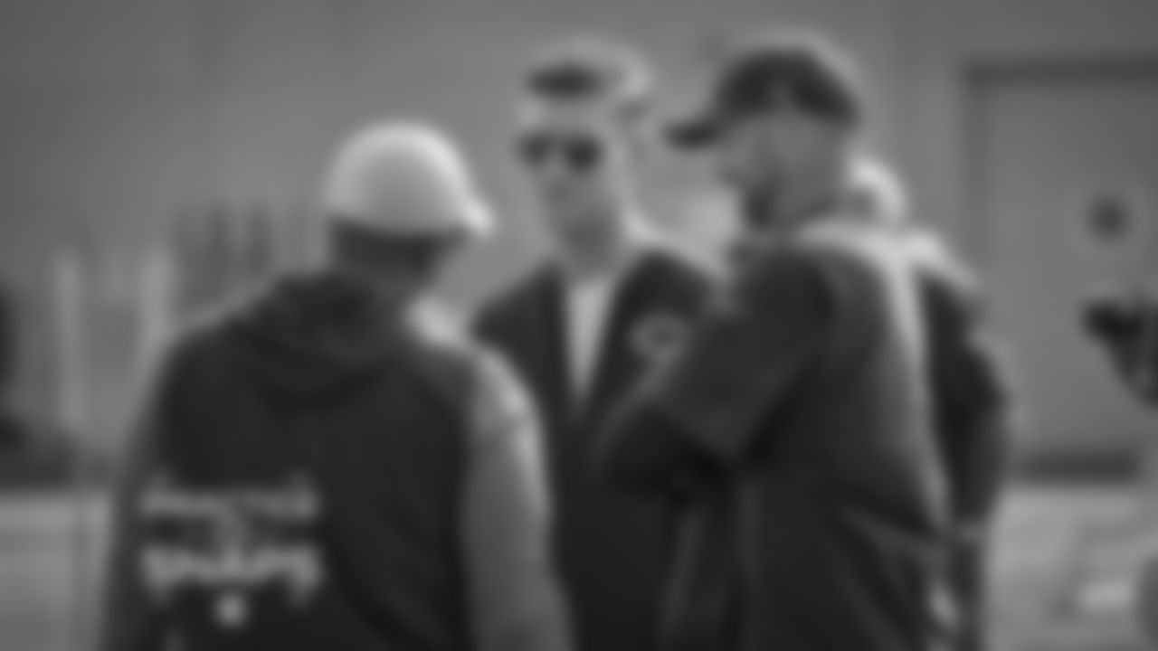 General manager Ryan Pace, head coach Matt Nagy