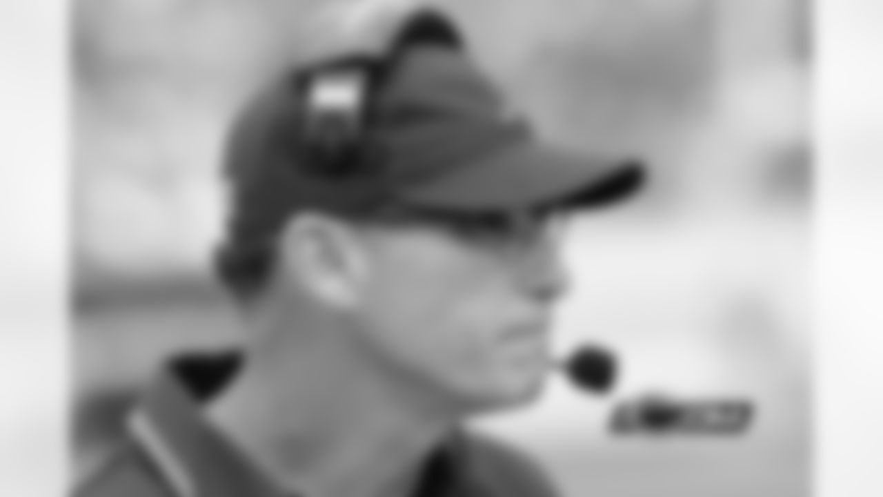 Marc Trestman watches the action during his first regular-season game as an NFL head coach.