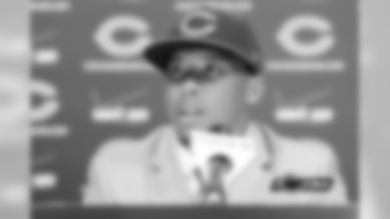 Rookie Kyle Fuller addresses the media for the first time as a Chicago Bear.