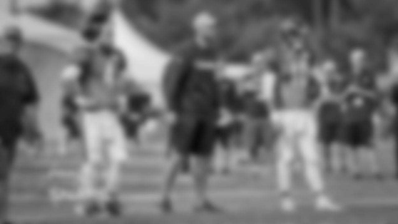 QB Chase Daniel, Quarterbacks coach Dave Ragone, QB Mitchell Trubisky