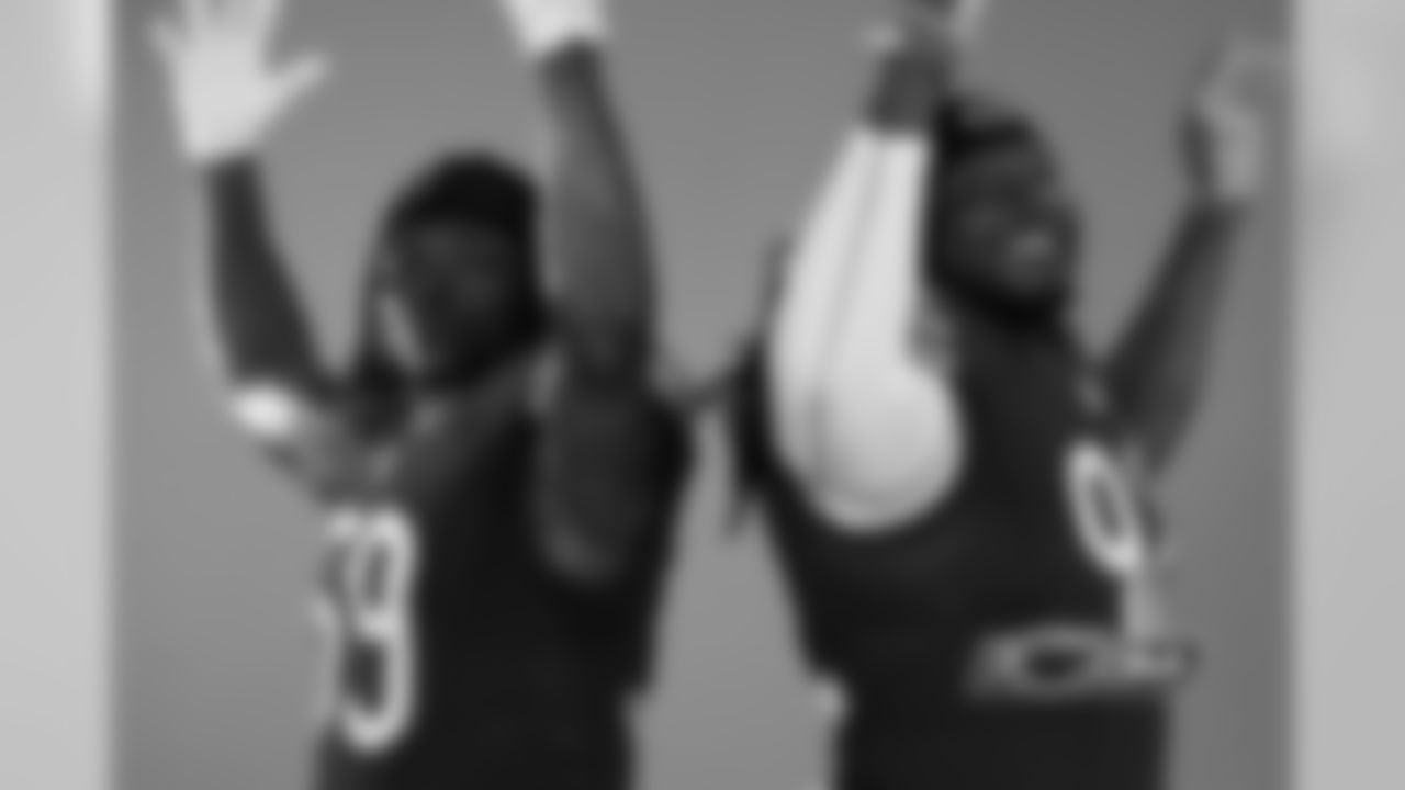 LB Danny Trevathan (59) and LB Pernell McPhee (92)