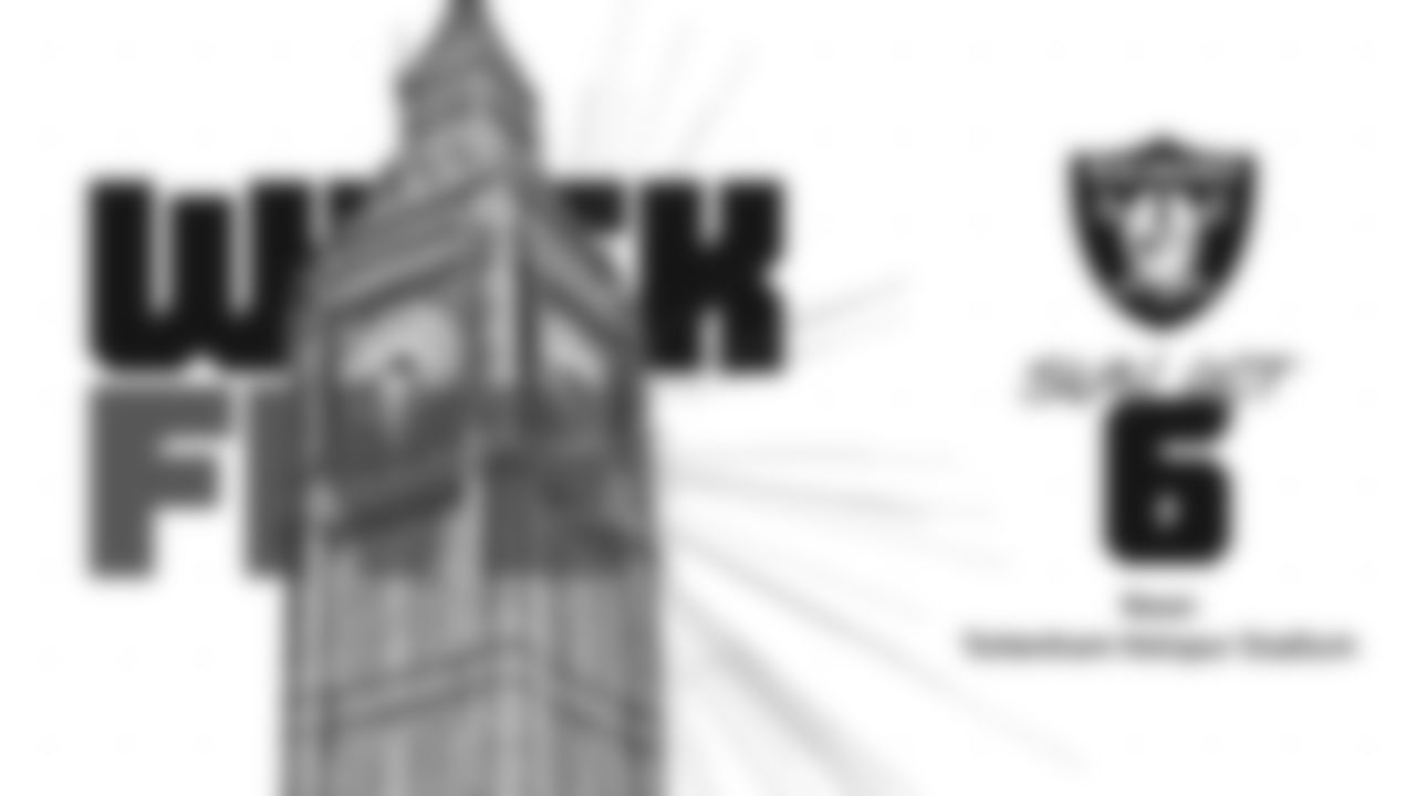 Week 5
Bears at Oakland Raiders (London)
Sunday, October 6
12:00