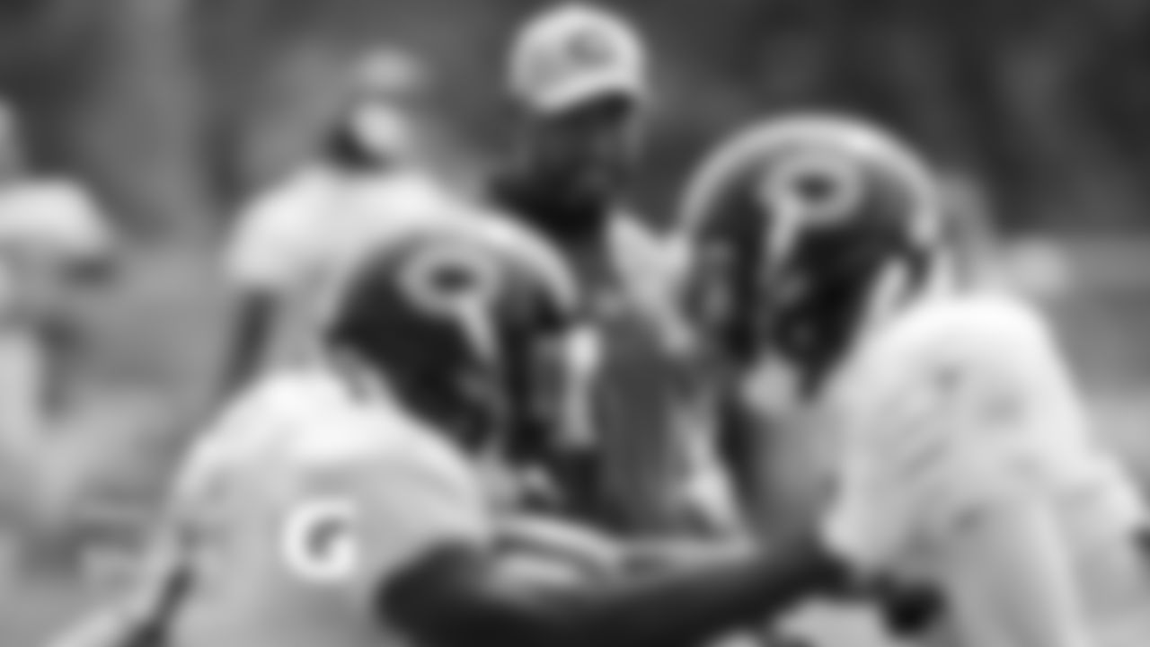 Defensive backs coach James Rowe