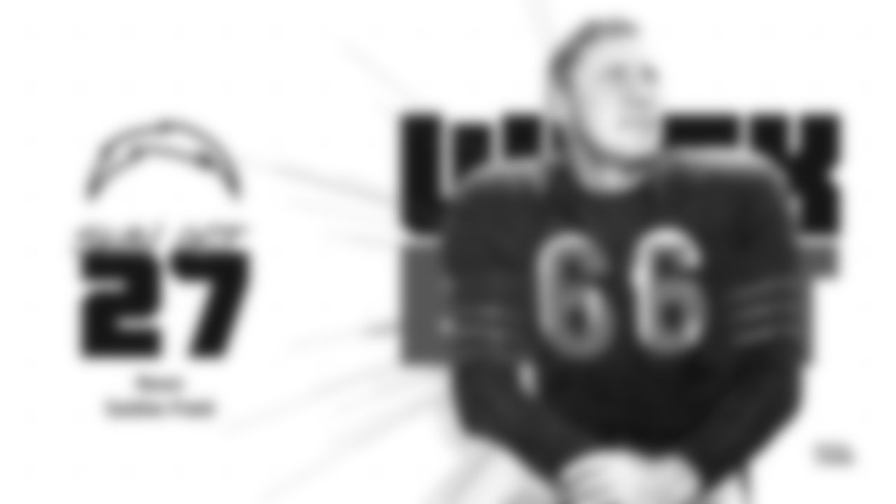 Week 8
Bears vs. Los Angeles Chargers
Sunday, October 27
12:00