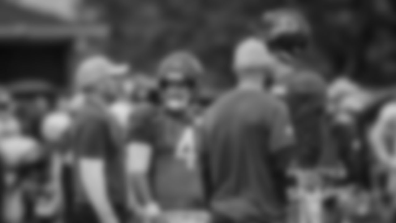 Offensive coordinator Mark Helfrich, QB Chase Daniel