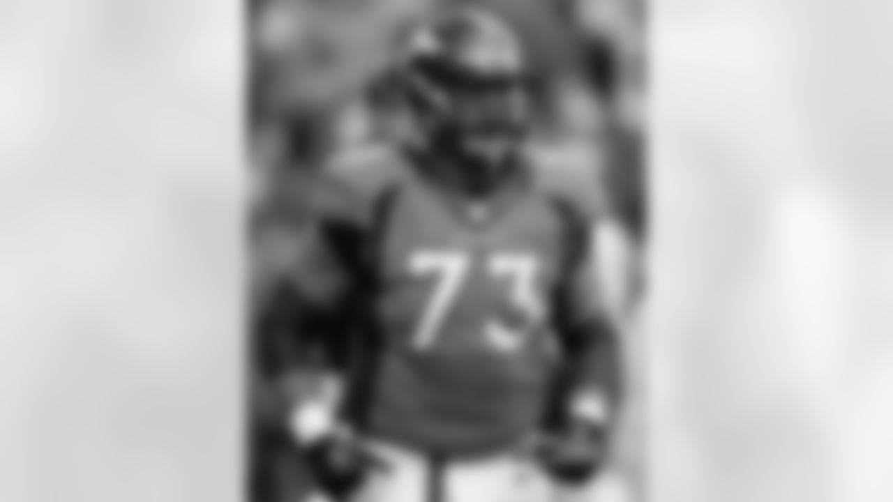 Garcia played in all 16 regular season and three postseason games for the Super Bowl champs, including five starts at the end of the year.
