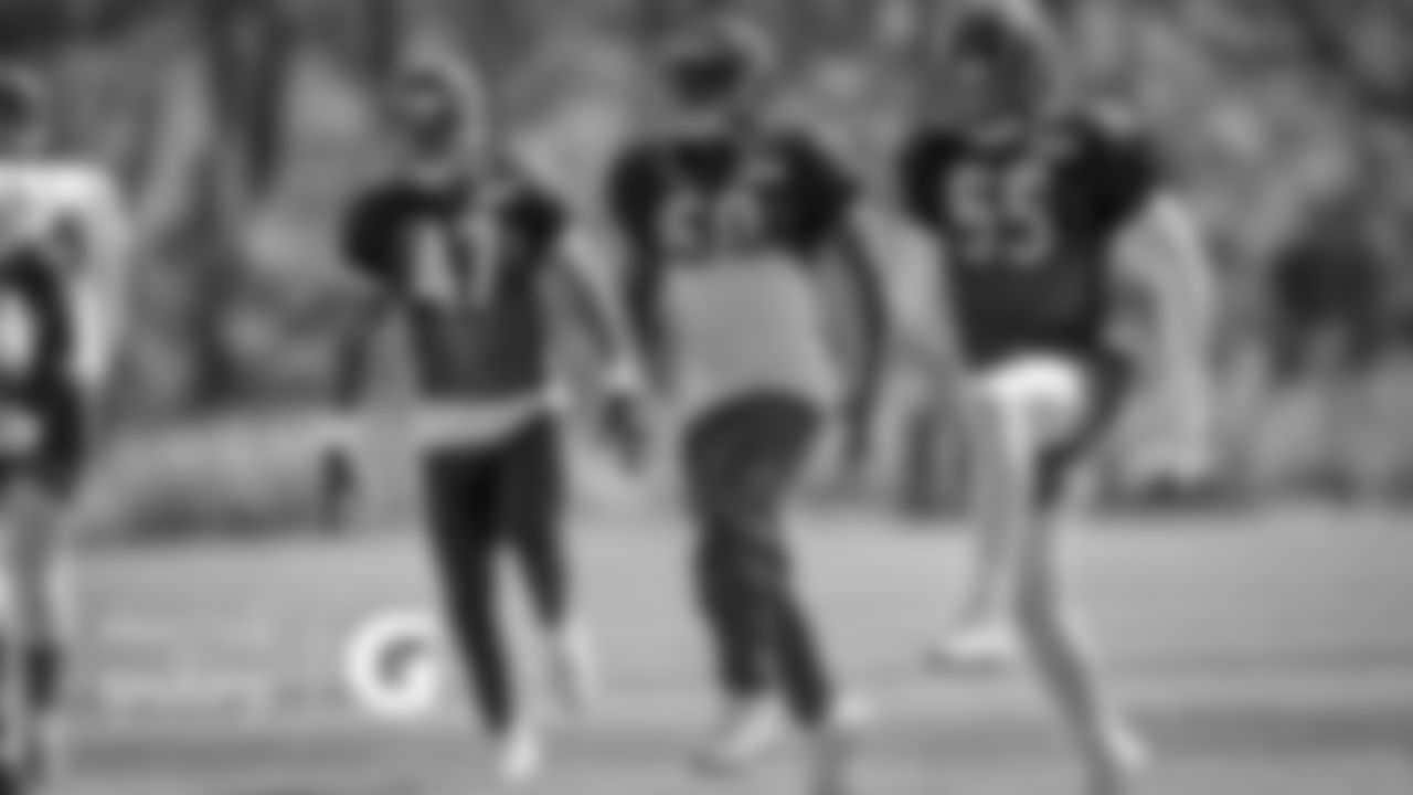 LB Isaiah Irving, LB Roquan Smith, LB Josh Woods