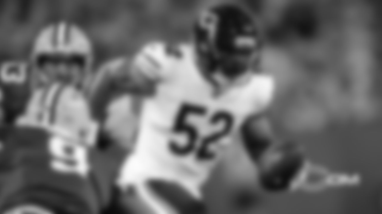 OLB Khalil Mack - September 2018
5 sacks, 14 tackles, 1 INT, 1 TD
