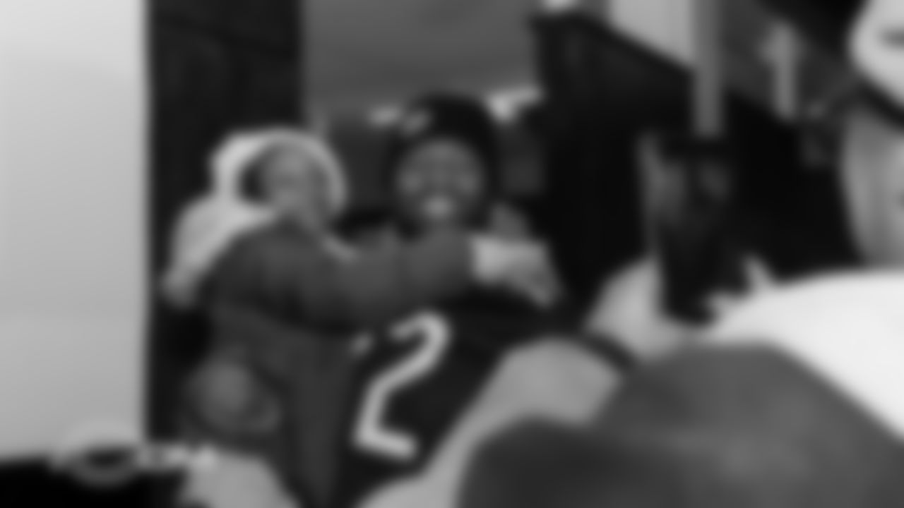 The Chicago Bears host their annual Holiday Giving Initiative, Monday, December 17, 2018, in Chicago, Illinois.
