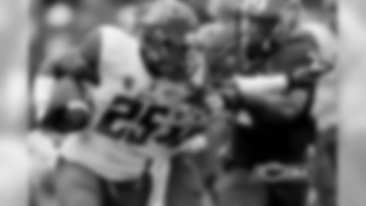 The Bears selected Ka'Deem Carey from Arizona with the 117th pick in the fourth round of the 2014 NFL Draft.