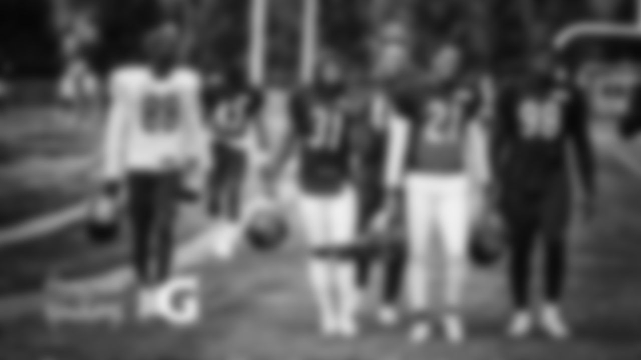 WR Riley Ridley, DB Jonathon Mincy, DB Ha Ha Clinton-Dix, DL Bilal Nichols