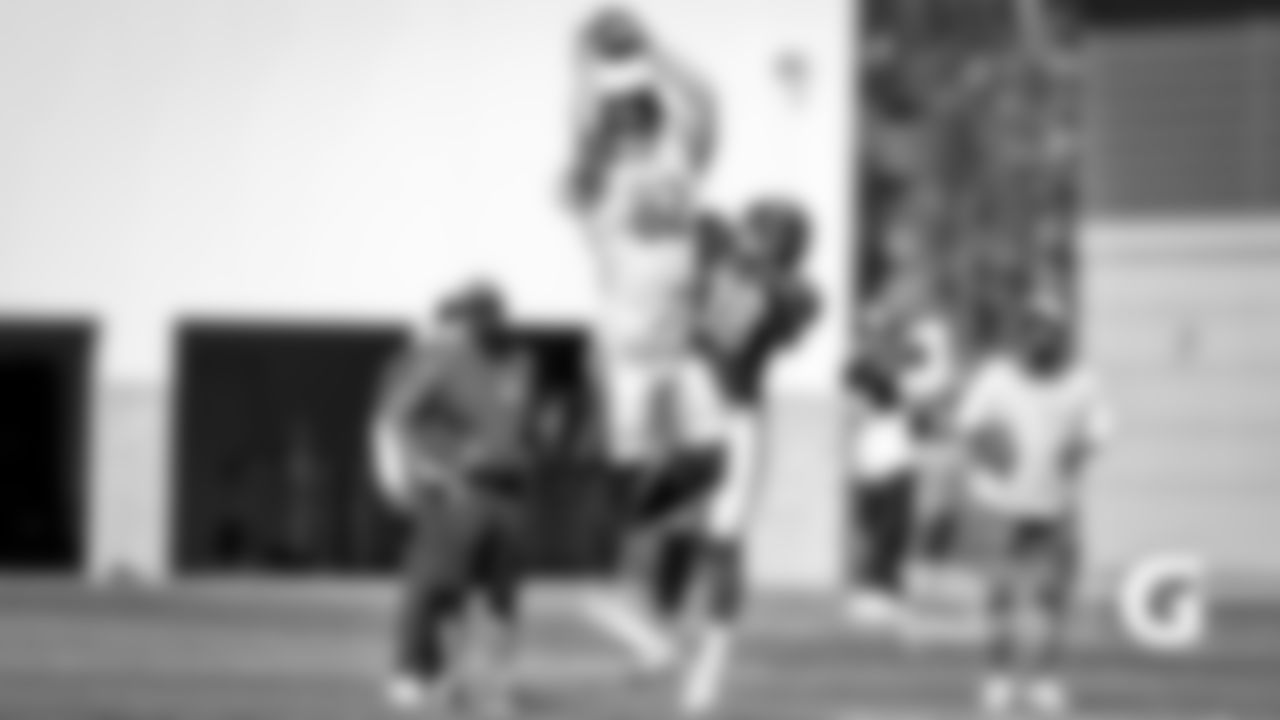 TE Eric Saubert, DB Tashaun Gipson Sr.